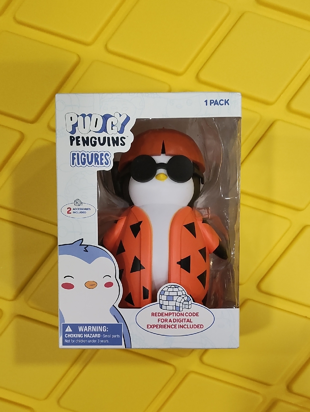 Pudgy Penguins Orange Jacket Figure